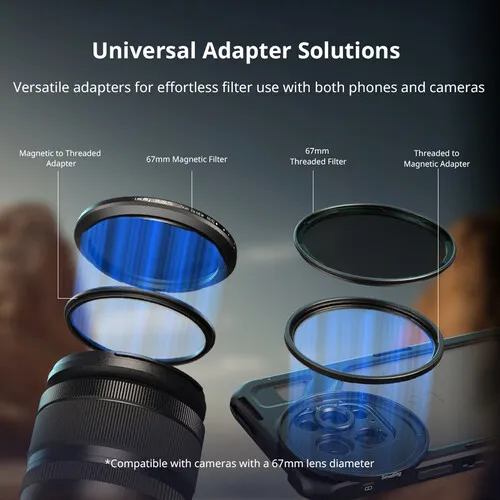 Adaptador de filtro con montura M 67mm SmallRig - Imagen 7