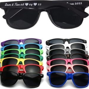Lentes De Sol Colores Variados Cotillon Fiestas X2